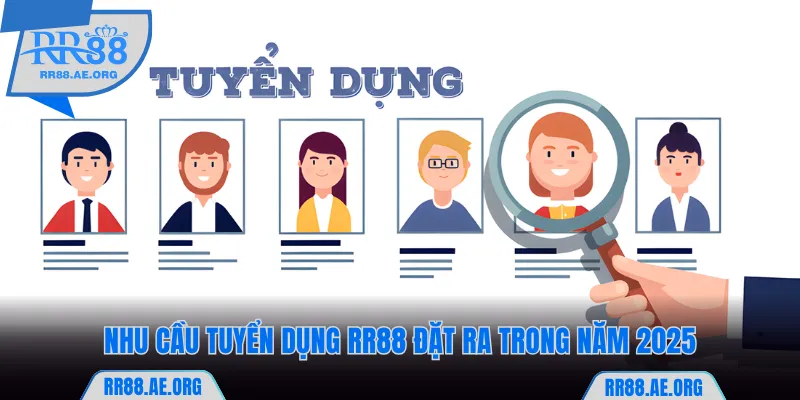 Nhu cầu tuyển dụng RR88 đặt ra trong năm 2025