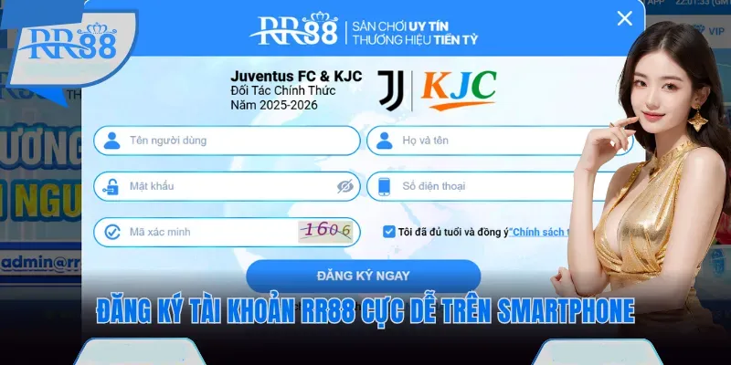 RR88 🏆 Link Trang Chủ RR88.COM Đăng Ký Thưởng +88K 🎉 17 Đăng ký tài khoản RR88 cực dễ trên smartphone