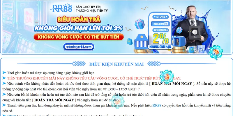 RR88 🏆 Link Trang Chủ RR88.COM Đăng Ký Thưởng +88K 🎉 28 Khuyến mãi RR88 hoàn trả tức thì 2%